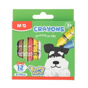 M&G Puppy Dog Crayons 8x90mm X4242 Thumbnail 1